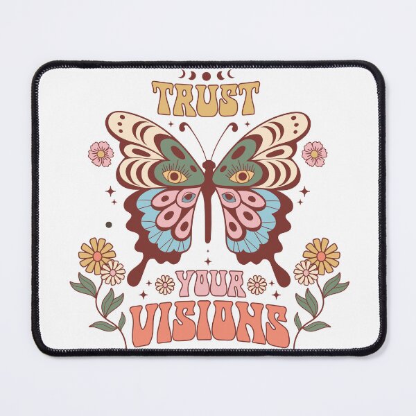 Item preview, Trust Your Visions Mystical Butterfly Boho Art designed and sold by LunaPixelStudio.