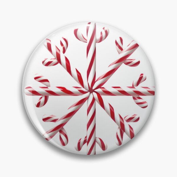 Item preview, Candy Cane Snowflake Symbol designed and sold by BankMano.