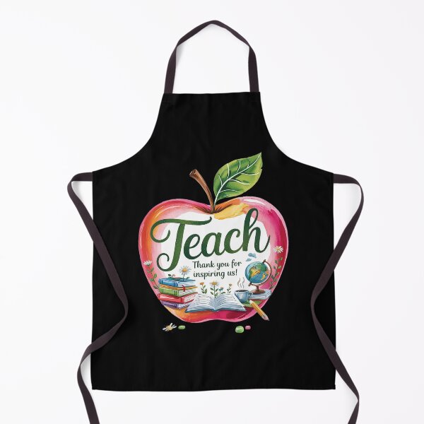 Item preview, Teach Apple Books Coffee Globe Heart designed and sold by Libbysharts.