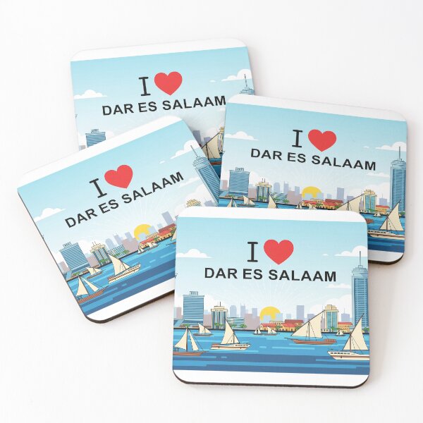 Item preview, I Love Dar Es Salaam designed and sold by VerizalShop.