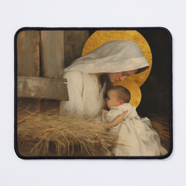 Item preview, Our Lady of the Manger designed and sold by SanctifiedSouls.