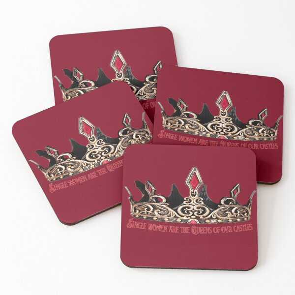 Item preview, Single women are the queens of our castles designed and sold by YouAreHereArt.
