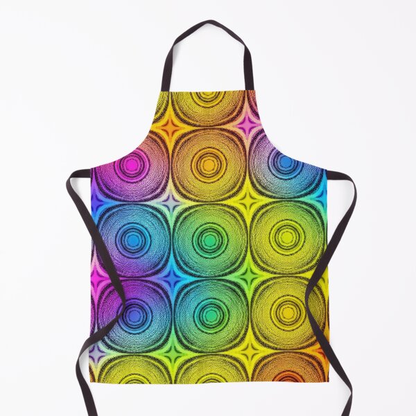 Item preview, Rainbow Spiral Tile Grid designed and sold by Kaleidoscope Print.