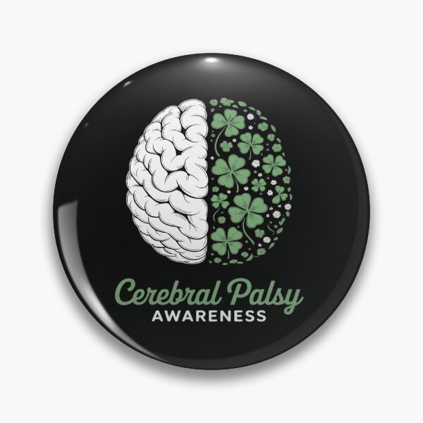 Item preview, Cerebral Palsy Awareness CP Brain Damage Flowers Cp Warrior designed and sold by tkhrbika.