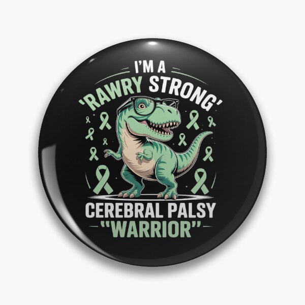 Item preview, Cerebral Palsy Funny CP Warrior designed and sold by tkhrbika.