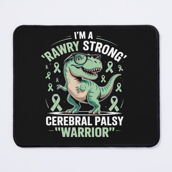 Item preview, Cerebral Palsy Funny CP Warrior designed and sold by tkhrbika.