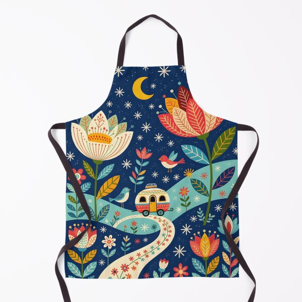 Item preview, A fantastical wintery caravan journey through a land of giant winter flowers designed and sold by Ponted.