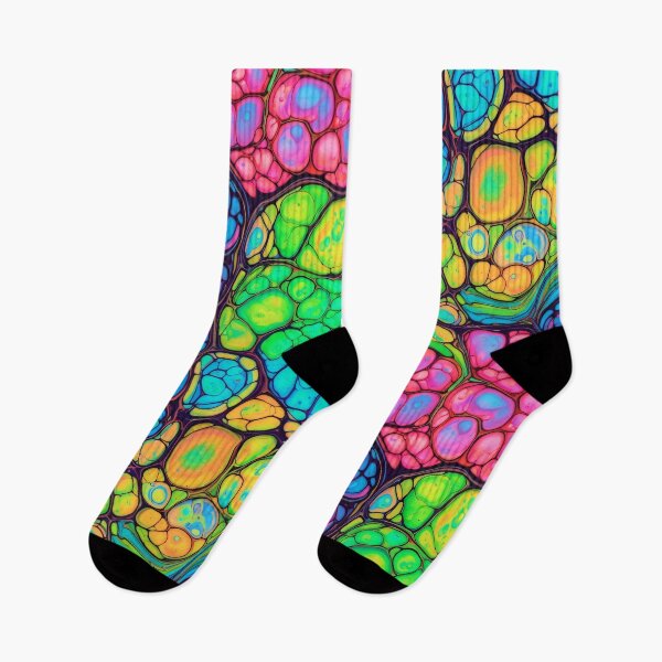 Item preview, Psychedelic Cell Mosaic designed and sold by Kaleidoscope Print.