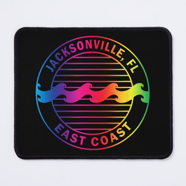 Item preview, Jacksonville Florida East Coast Retro Badge Design designed and sold by davidtranvvfl.