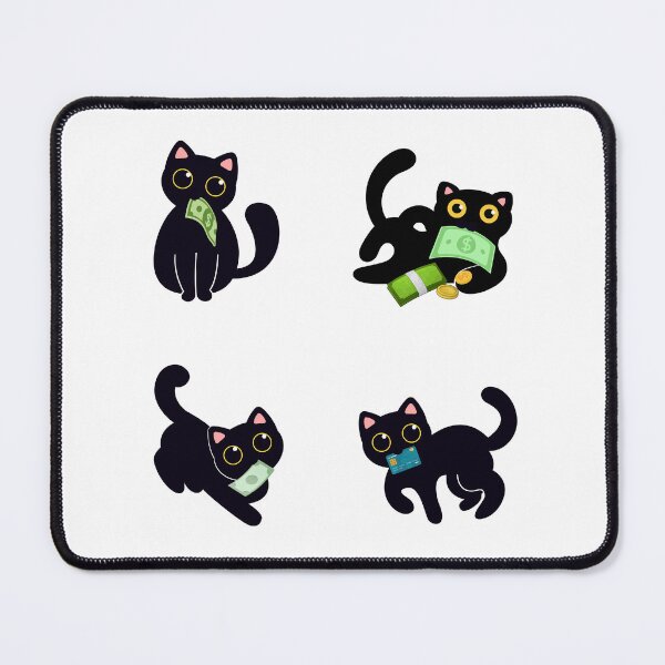 Item preview, cat Itty Bitty TroubleMakers designed and sold by Playful Strokes pom@pom.