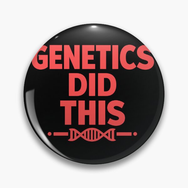 Item preview, Genetics Did This Funny Science Tee designed and sold by natzeroART.
