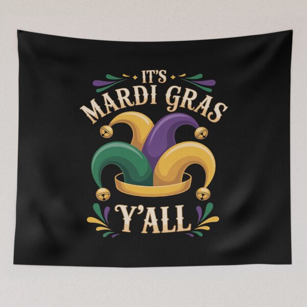 Item preview, Its Mardi Grass Yall Funny Carnival Celebration Mardi Gras designed and sold by catsdothingz.