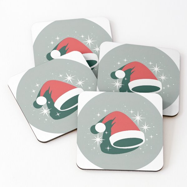 Item preview, Santa Hat Floating With Sparkles designed and sold by BankMano.