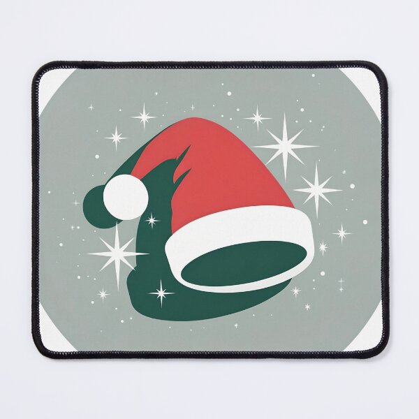 Item preview, Santa Hat Floating With Sparkles designed and sold by BankMano.