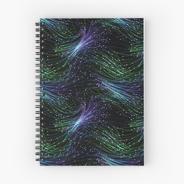 Item preview, Aurora Particle Waves designed and sold by Kaleidoscope Print.