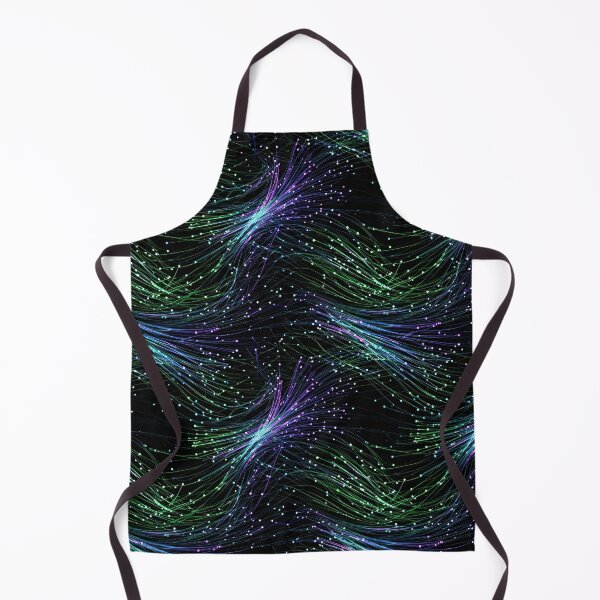 Item preview, Aurora Particle Waves designed and sold by Kaleidoscope Print.