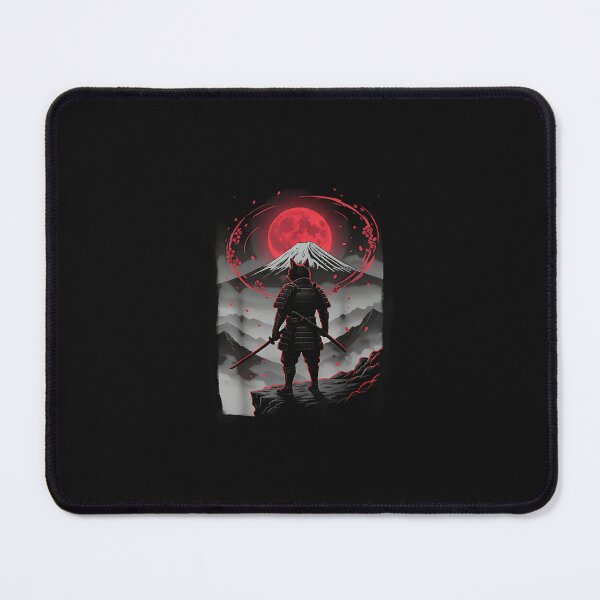 Item preview, Ronin Cat Under the Blood Moon designed and sold by SWEET-TINAPAY.