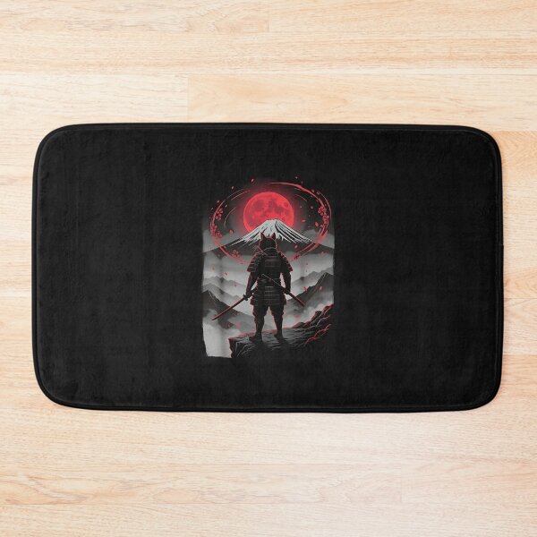 Item preview, Ronin Cat Under the Blood Moon designed and sold by SWEET-TINAPAY.