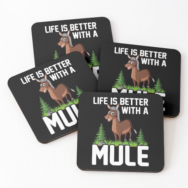 Item preview, Life Is Better With A Mule Funny Mules designed and sold by huftyfnruppe.