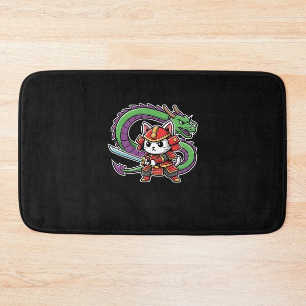 Item preview, Samurai Cat Hero – Dragon Slayer designed and sold by SWEET-TINAPAY.