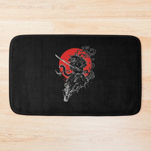 Item preview, Samurai Cat of the Red Moon designed and sold by SWEET-TINAPAY.