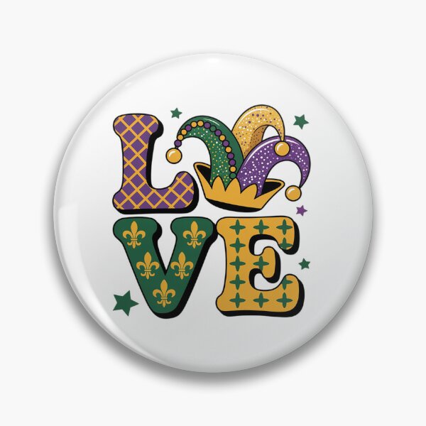 Item preview, I Love Mardi Gras Men Wonmen Mardi Gras designed and sold by catsdothingz.