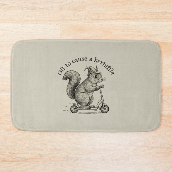 Item preview, Off To Cause A Kerfuffle Squirrel Wizard designed and sold by MJO80.