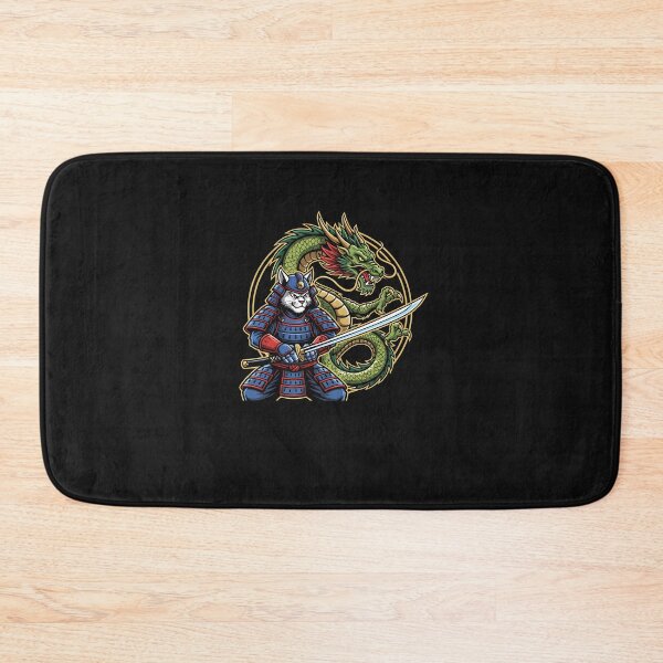 Item preview, Samurai Cat Warrior – Dragon Duel designed and sold by SWEET-TINAPAY.