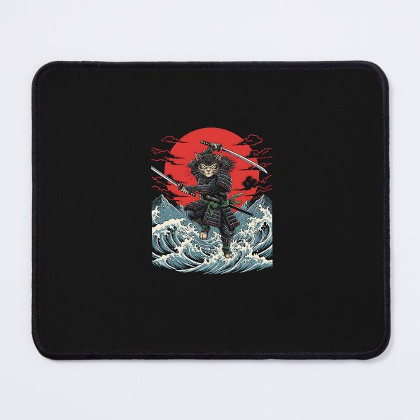Item preview, Samurai Cat Warrior – Epic Japanese Action designed and sold by SWEET-TINAPAY.