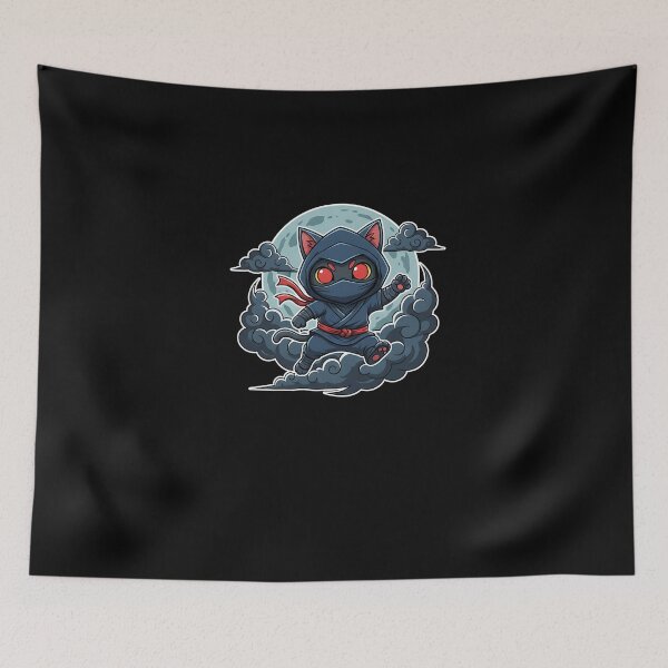 Item preview, Shadow Ninja Kitty designed and sold by SWEET-TINAPAY.