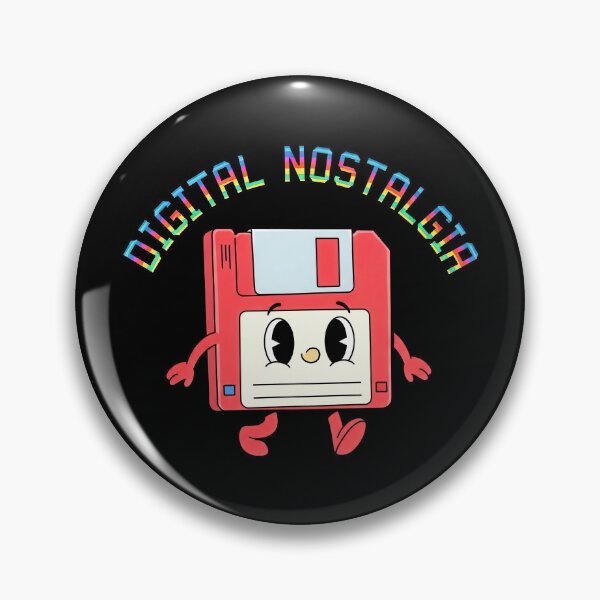 Item preview, Cute Floppy Disk Digital Nostalgia designed and sold by nuel-art.