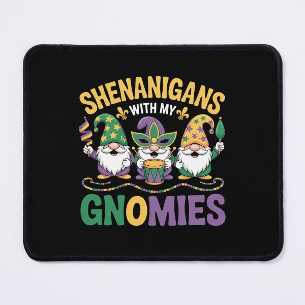 Item preview, Mardi Gras gnomes leopard Carnival New Orleans Trip women designed and sold by catsdothingz.