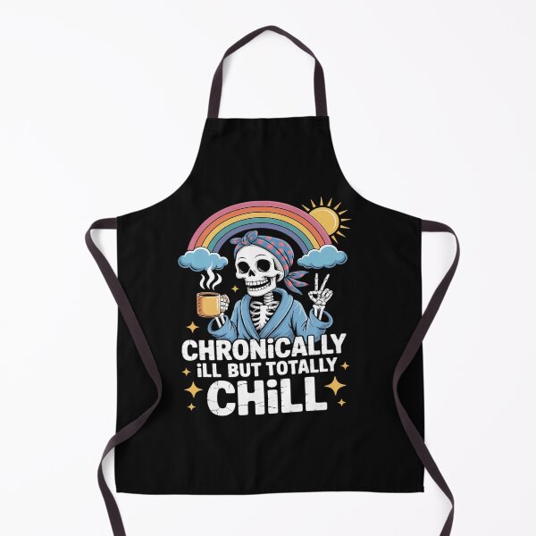 Item preview, Chronically ill Skeleton Invisible Illness Chronic Pain MS designed and sold by tkhrbika.
