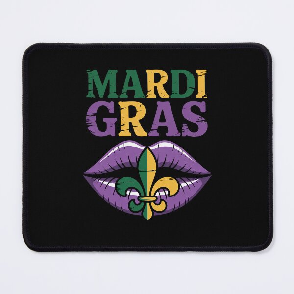 Item preview, Mardi Gras Jester Hat Purple Lips Funny Mardi Gras designed and sold by catsdothingz.