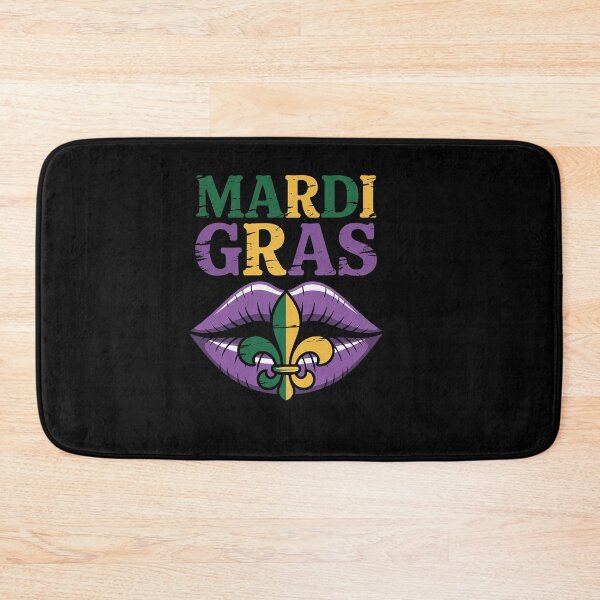 Item preview, Mardi Gras Jester Hat Purple Lips Funny Mardi Gras designed and sold by catsdothingz.
