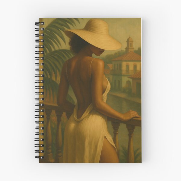 Item preview, Sultry Sun-Drenched Caribbean Balcony Dream - Tropical Art designed and sold by QuietWallStudio.