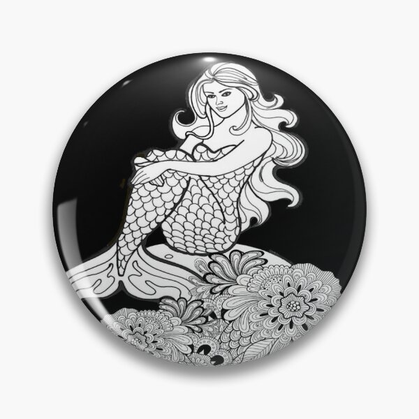 Item preview, Mermaid in the Sea designed and sold by ViaARTfactory.