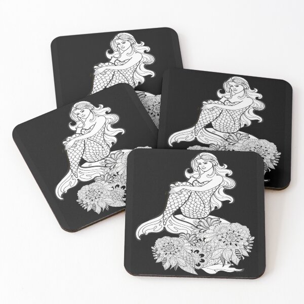 Item preview, Mermaid in the Sea designed and sold by ViaARTfactory.