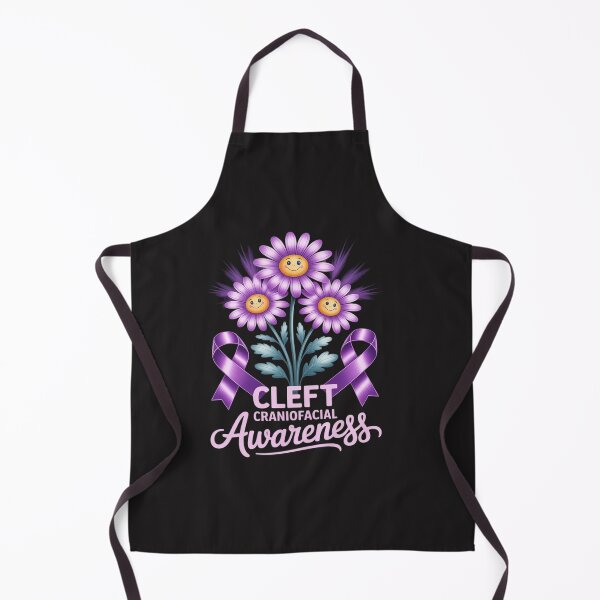 Item preview, Cleft Craniofacial Awareness Boho Floral Wear Purple In July designed and sold by tkhrbika.