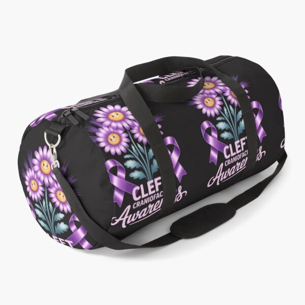 Item preview, Cleft Craniofacial Awareness Boho Floral Wear Purple In July designed and sold by tkhrbika.
