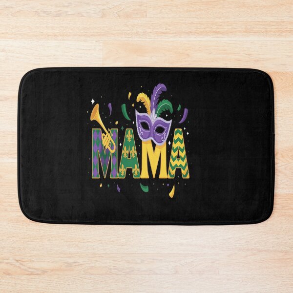 Item preview, Mardi Gras Mama Mask Beads  Carnival Mom Women designed and sold by catsdothingz.