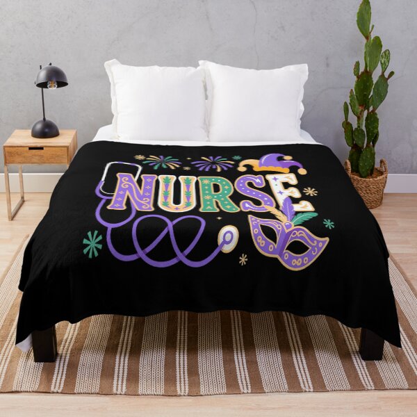 Item preview, Mardi Gras Nurse Costume Carnival Party RN Hospital designed and sold by catsdothingz.