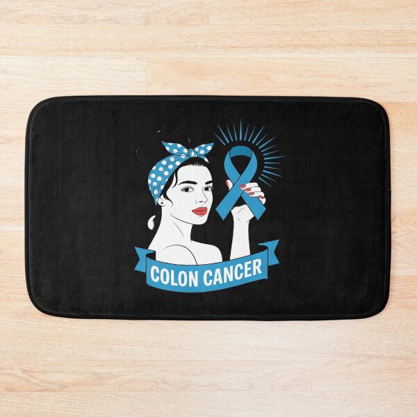 Item preview, Colon Cancer Awareness Warrior Blue Ribbon Colorectal designed and sold by tkhrbika.