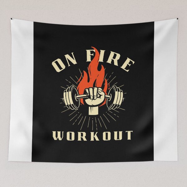 Item preview, On Fire Workout Design designed and sold by RevieusaR.