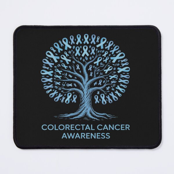Item preview, Colorectal cancer Awareness Tree Ribbons designed and sold by tkhrbika.