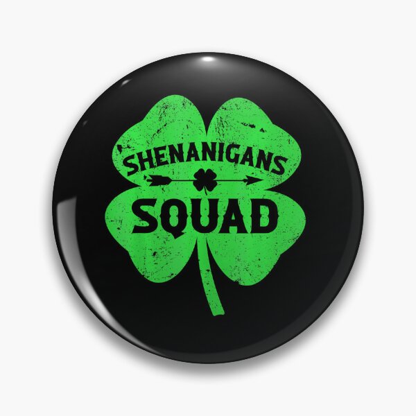 Item preview, Shenanigans Squad Happy Patricks Day Green Irish Shamrock  designed and sold by SIGORDESIGN.