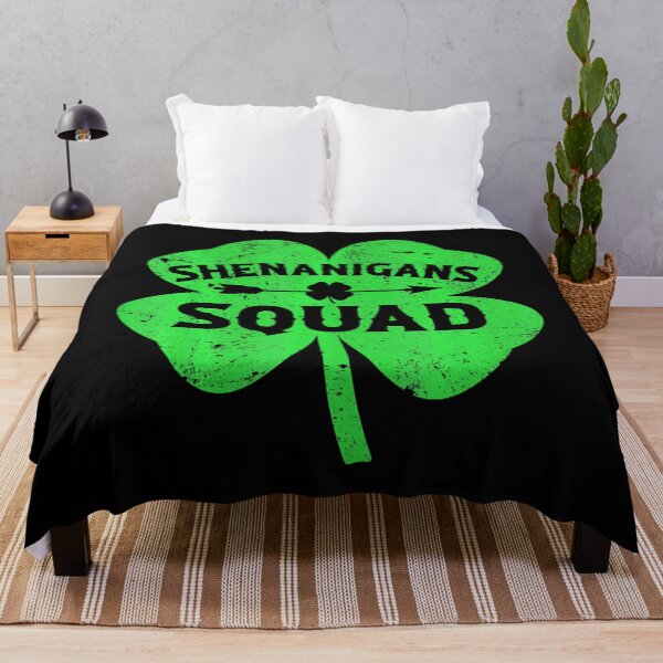 Item preview, Shenanigans Squad Happy Patricks Day Green Irish Shamrock  designed and sold by SIGORDESIGN.