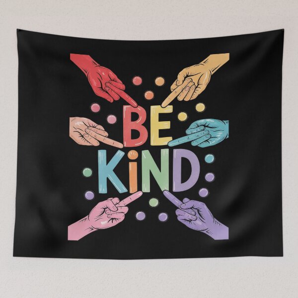Item preview, Be Kind Sign Braille Language Visually Impaired Awareness designed and sold by SIGORDESIGN.