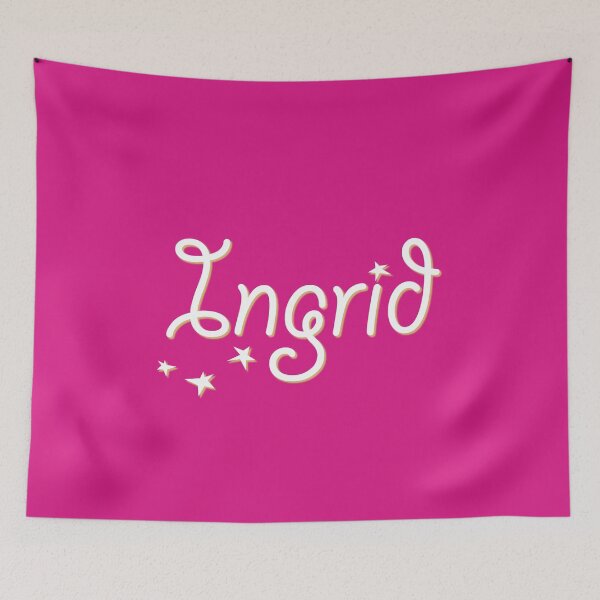 Item preview, My Name is Ingrid designed and sold by CharlottePlaceArt.