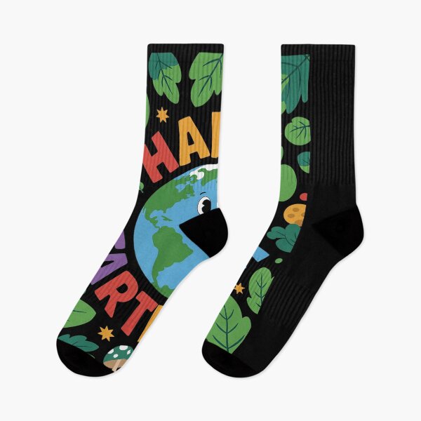 Item preview, Cute Planet Earth Saying Happy Earth Day designed and sold by SIGORDESIGN.